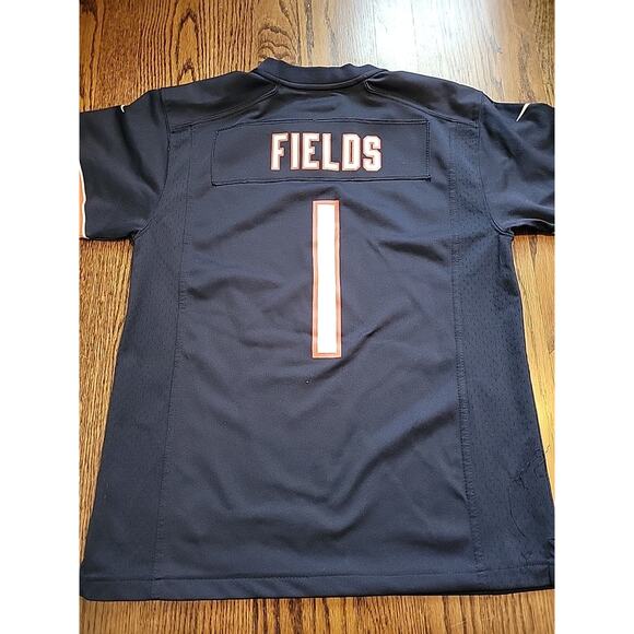 Nike Justin Fields CHICAGO BEARS Jersey Youth Size Large 14-16 Football Boys - Picture 1 of 10